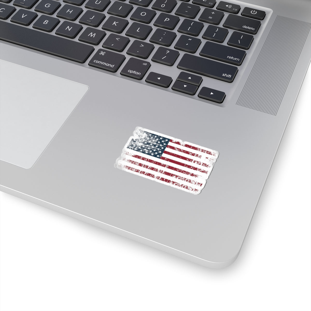 Worn American Flag - Sticker