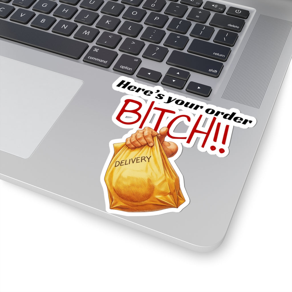 Here's your delivery (Novelty) - Sticker