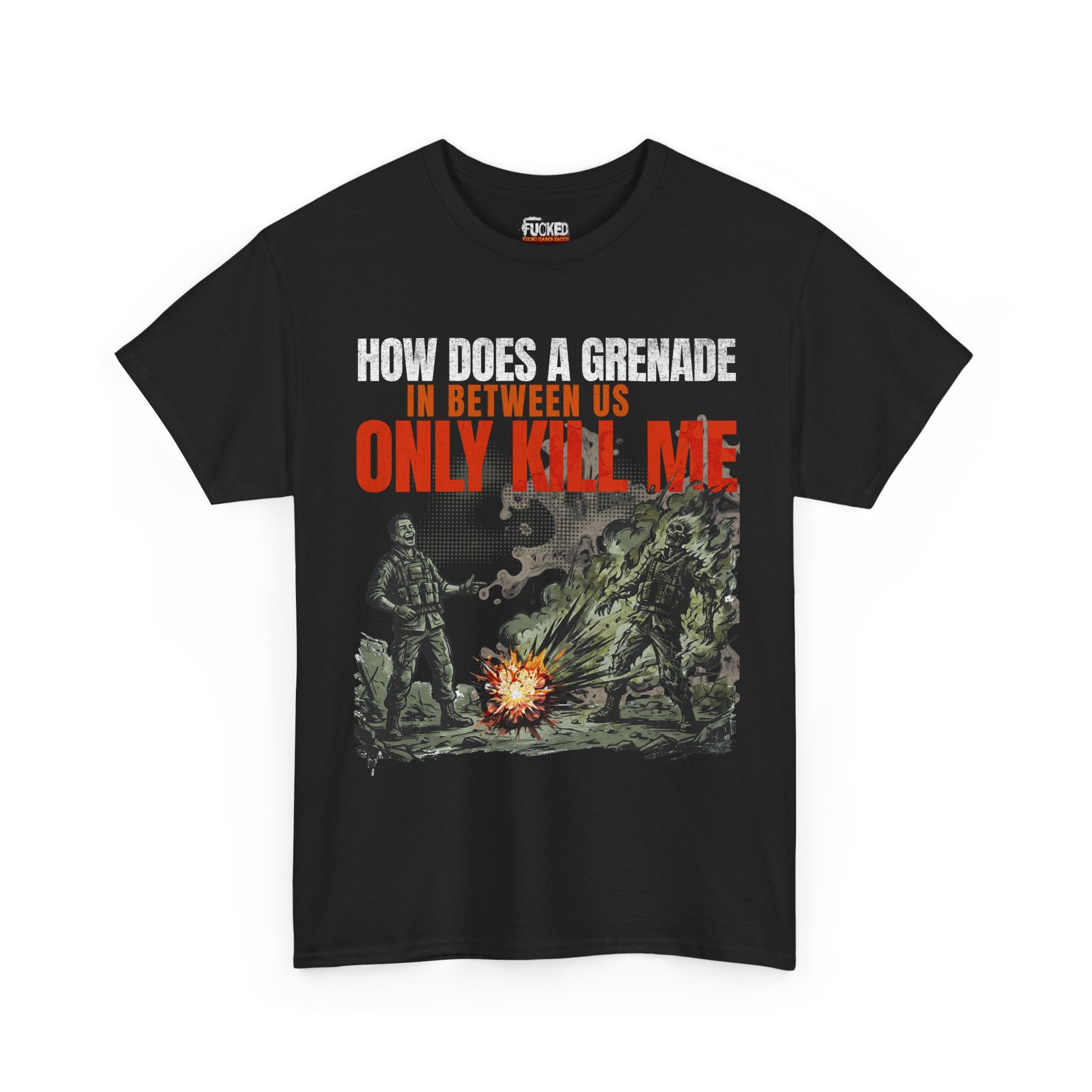 The "Grenade Logic" Tee | Funny FPS Gaming T-Shirt - FVGF