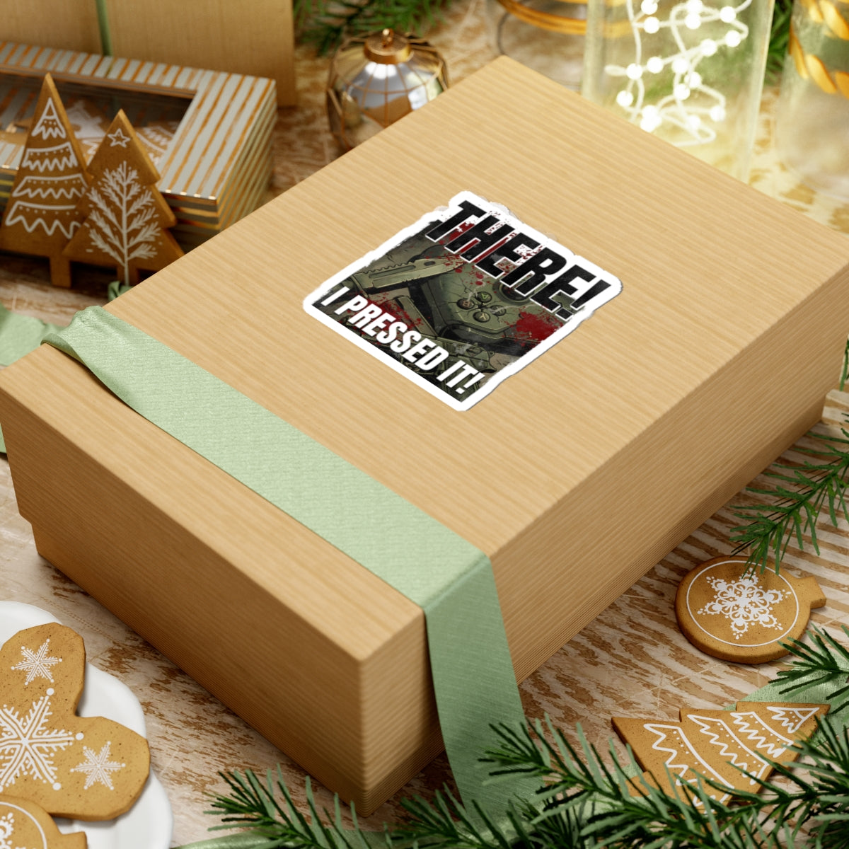 "I Pressed It!" Sticker | Funny Gamer Rage - FVGF