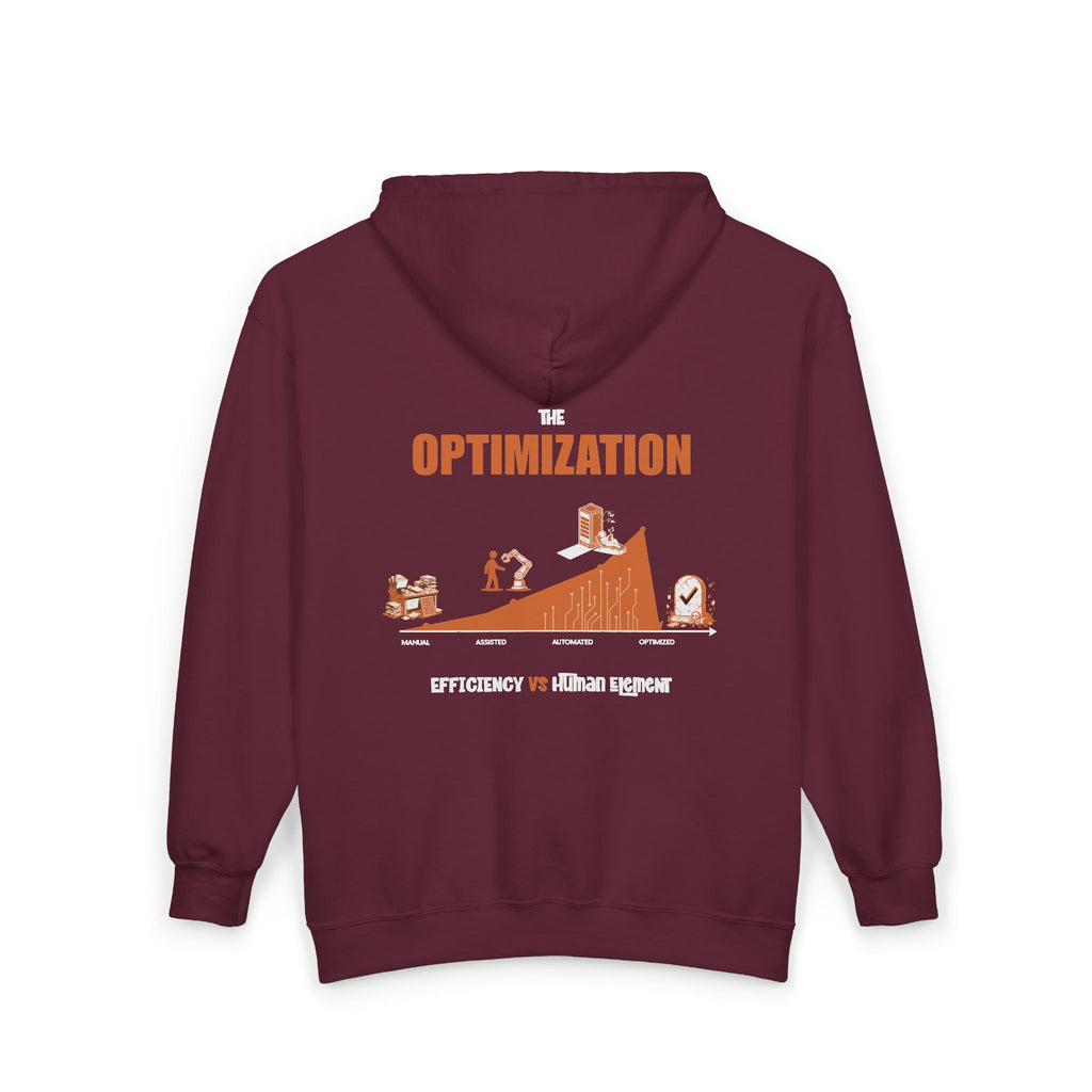 AI vs Humans - AI Idiots - Zip hoodie