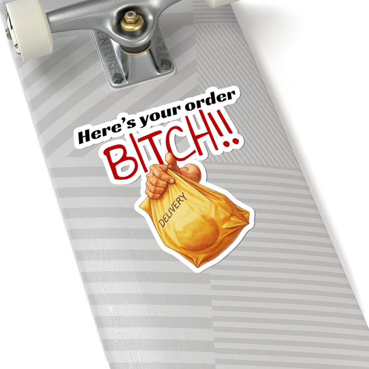 Here's your delivery (Novelty) - Sticker