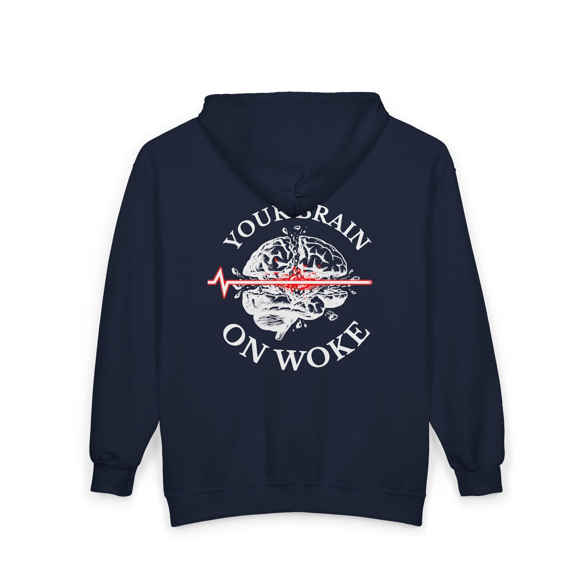 Your Brain on Woke - Zip Hoodie