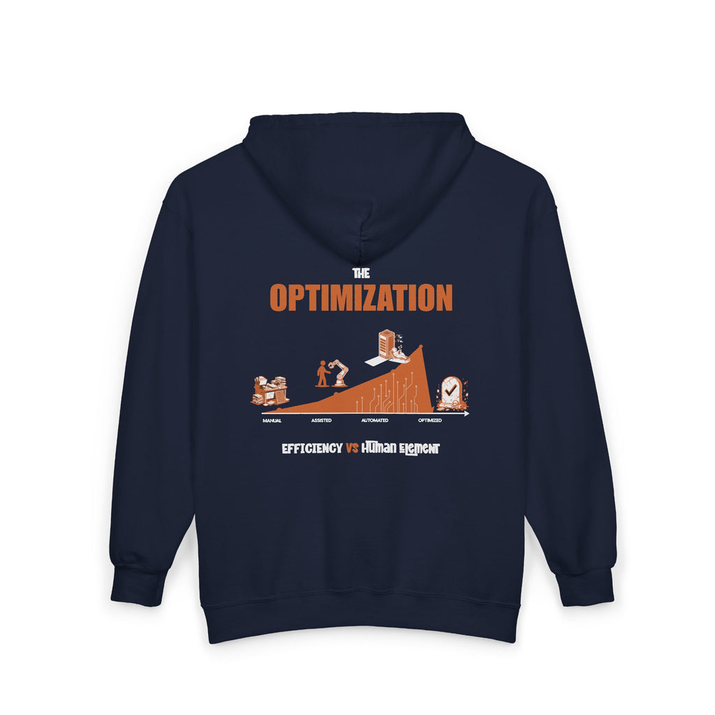 AI vs Humans - AI Idiots - Zip hoodie