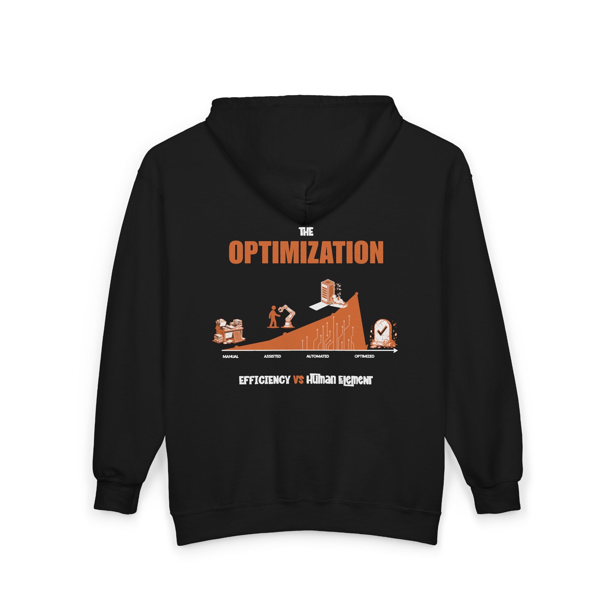 AI vs Humans - AI Idiots - Zip hoodie