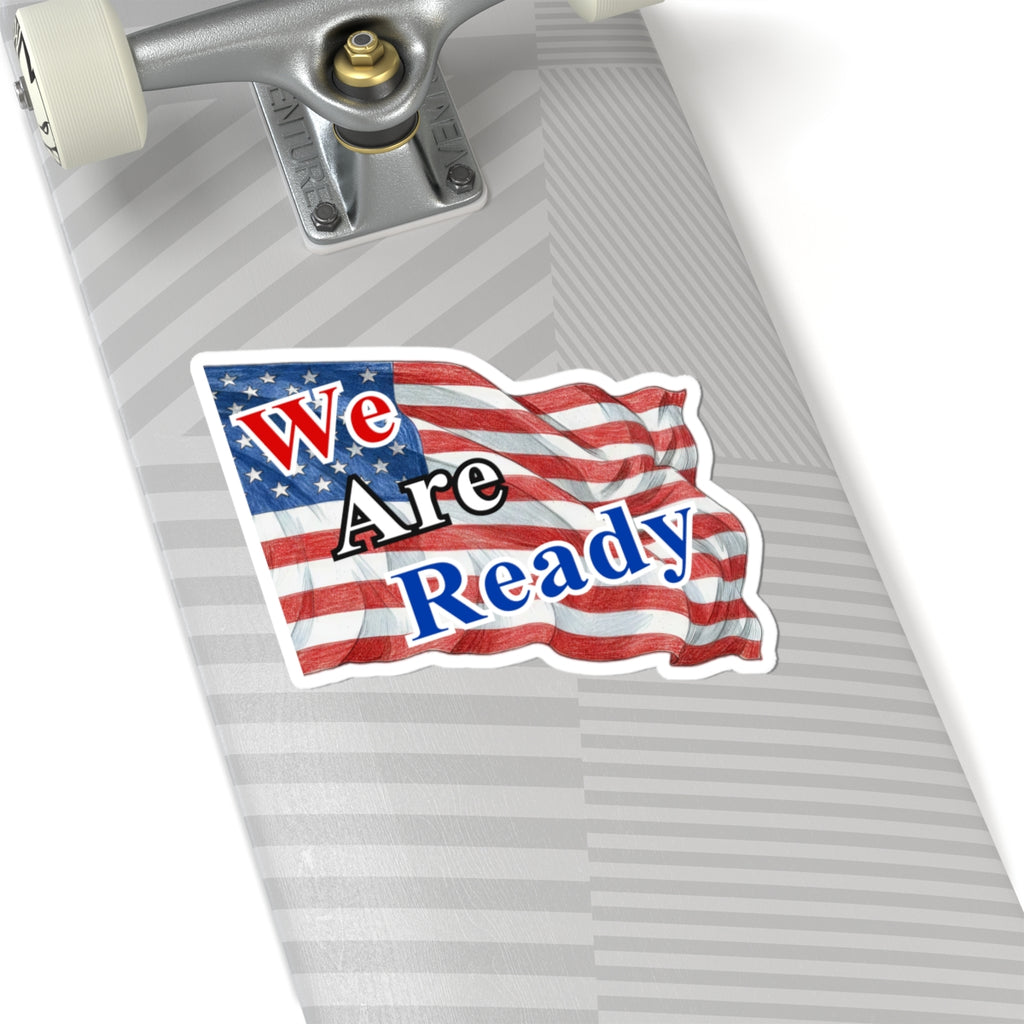 We Are Ready USA - Sticker