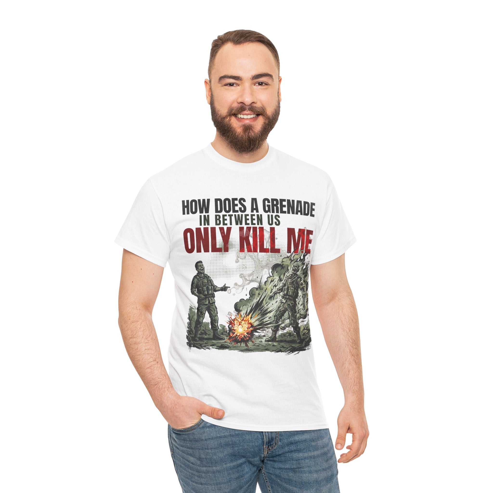 The "Grenade Logic" Tee | Funny FPS Gaming T-Shirt - FVGF