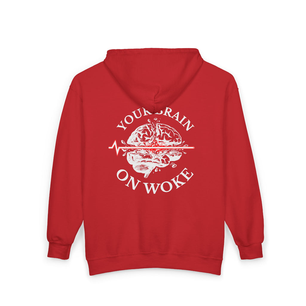 Your Brain on Woke - Zip Hoodie