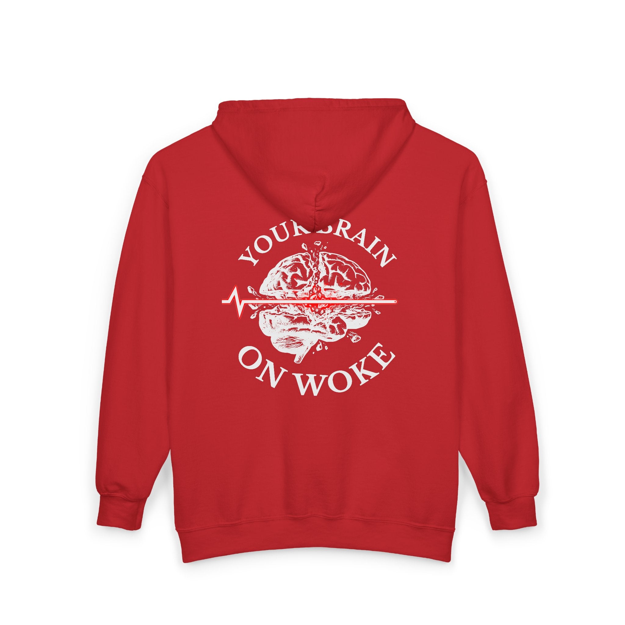 Your Brain on Woke - Zip Hoodie