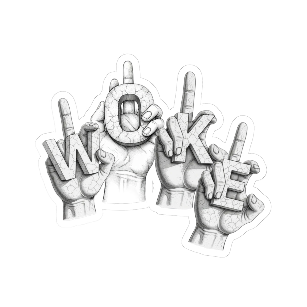 F*ck Woke (Novelty) - Sticker