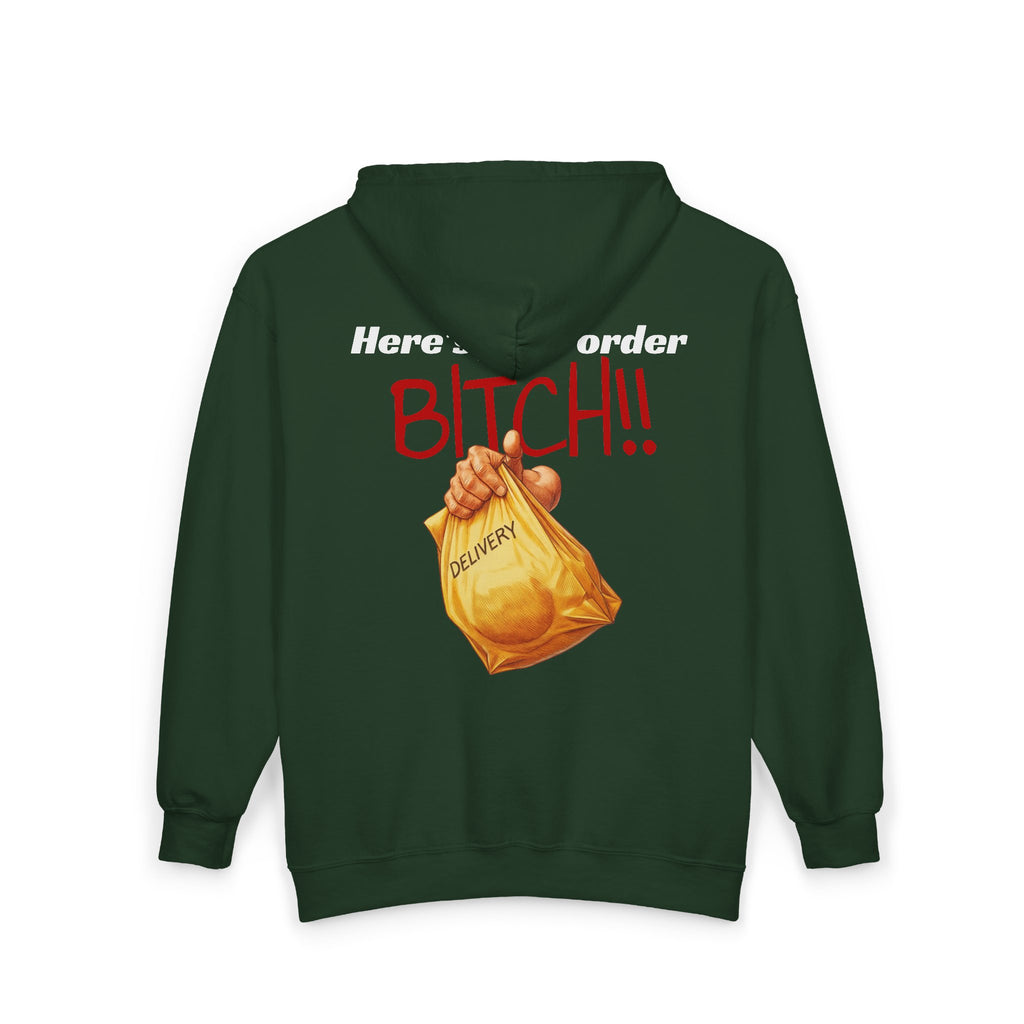 Here's your delivery (Novelty) - Zip hoodie