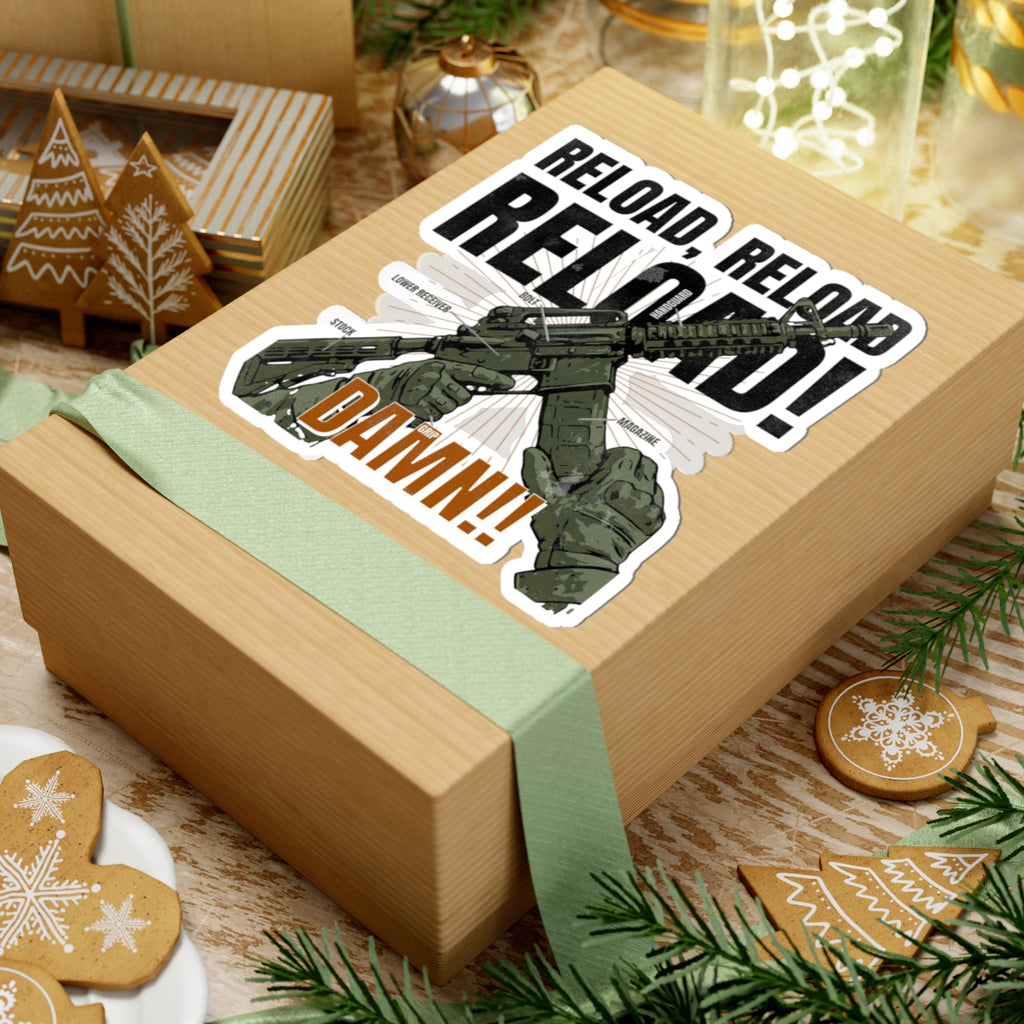 The "Reload Panic" sticker | Funny FPS Gaming Gear - FVGF