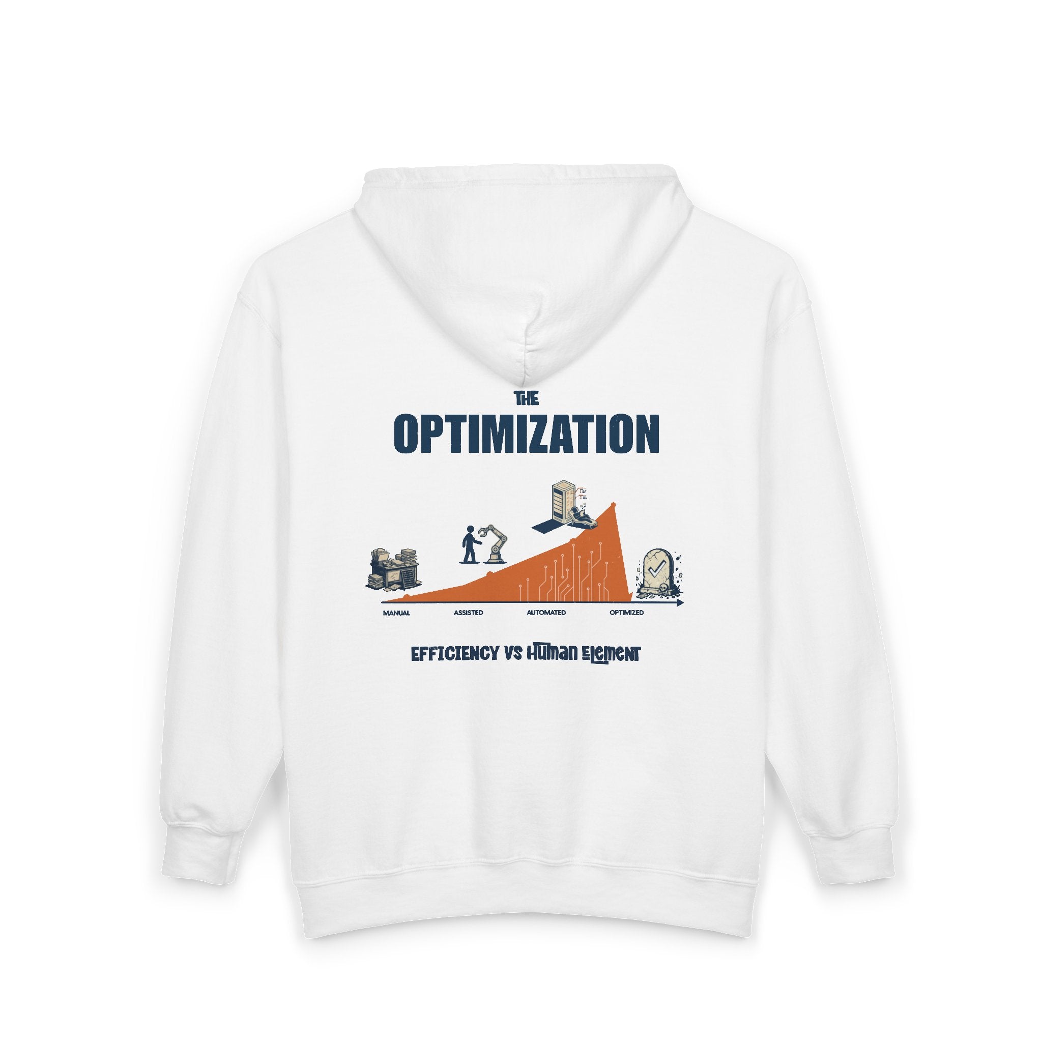 AI vs Humans - AI Idiots - Zip hoodie