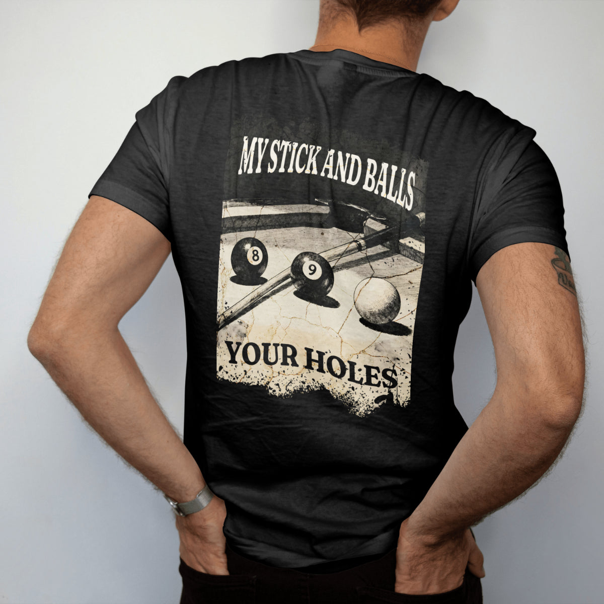 My stick and balls (Classic) - T-shirt