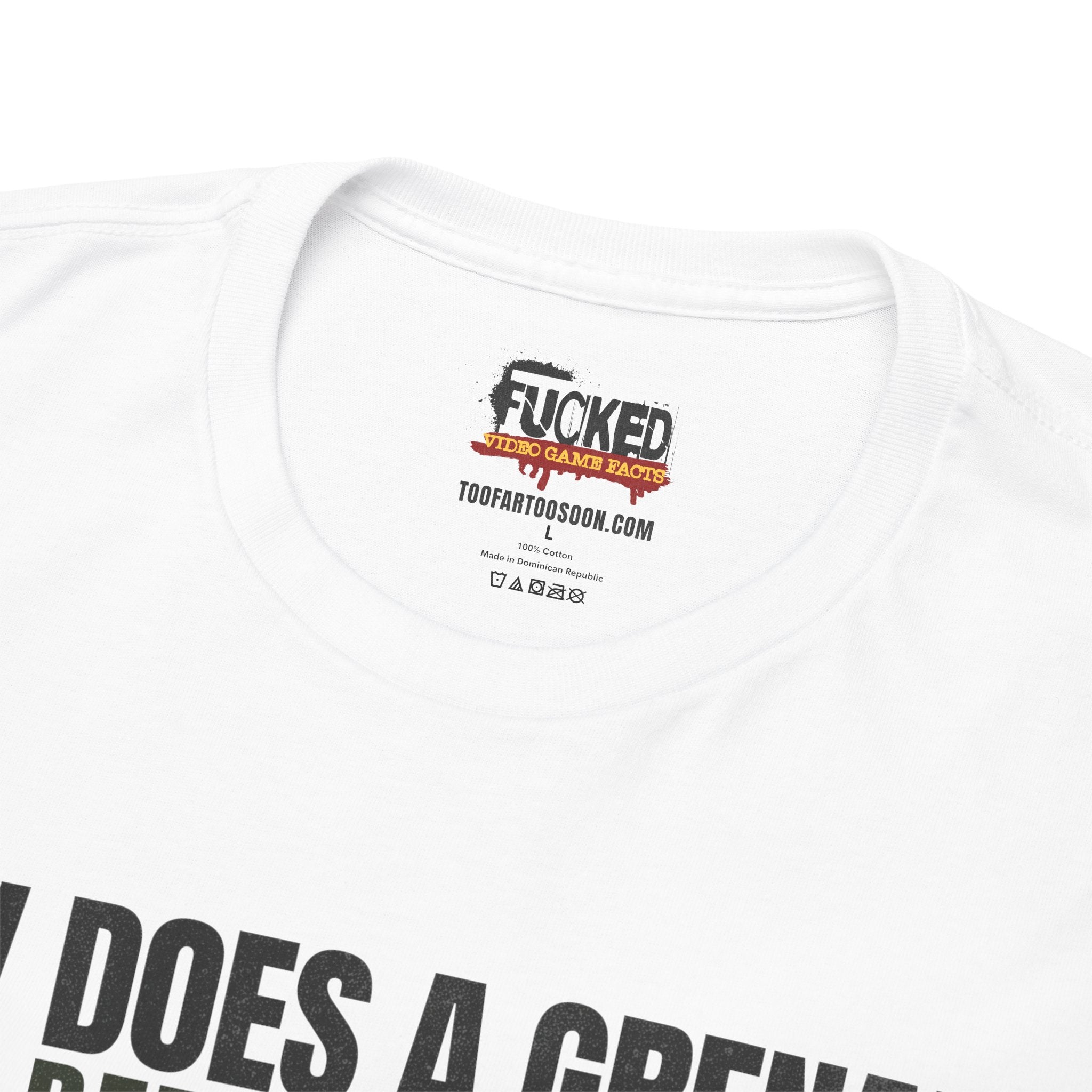 The "Grenade Logic" Tee | Funny FPS Gaming T-Shirt - FVGF