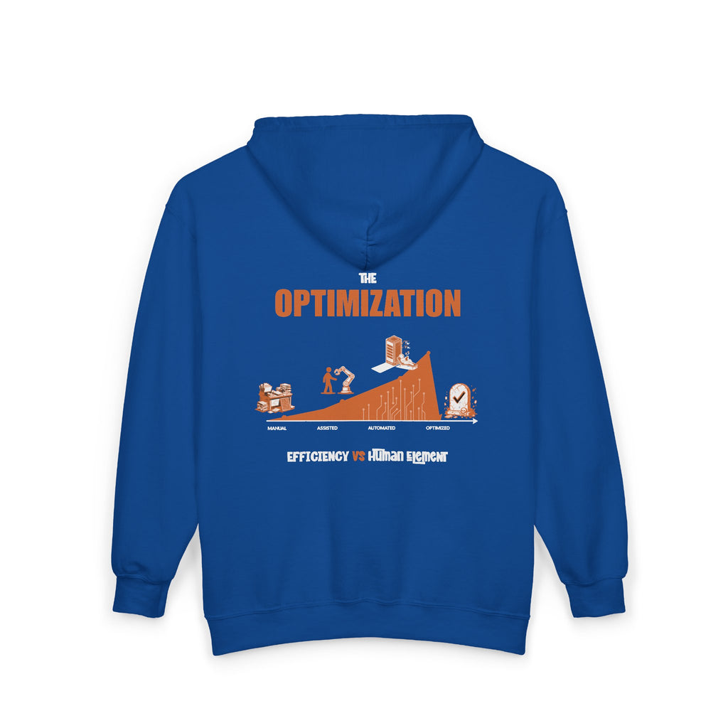 AI vs Humans - AI Idiots - Zip hoodie