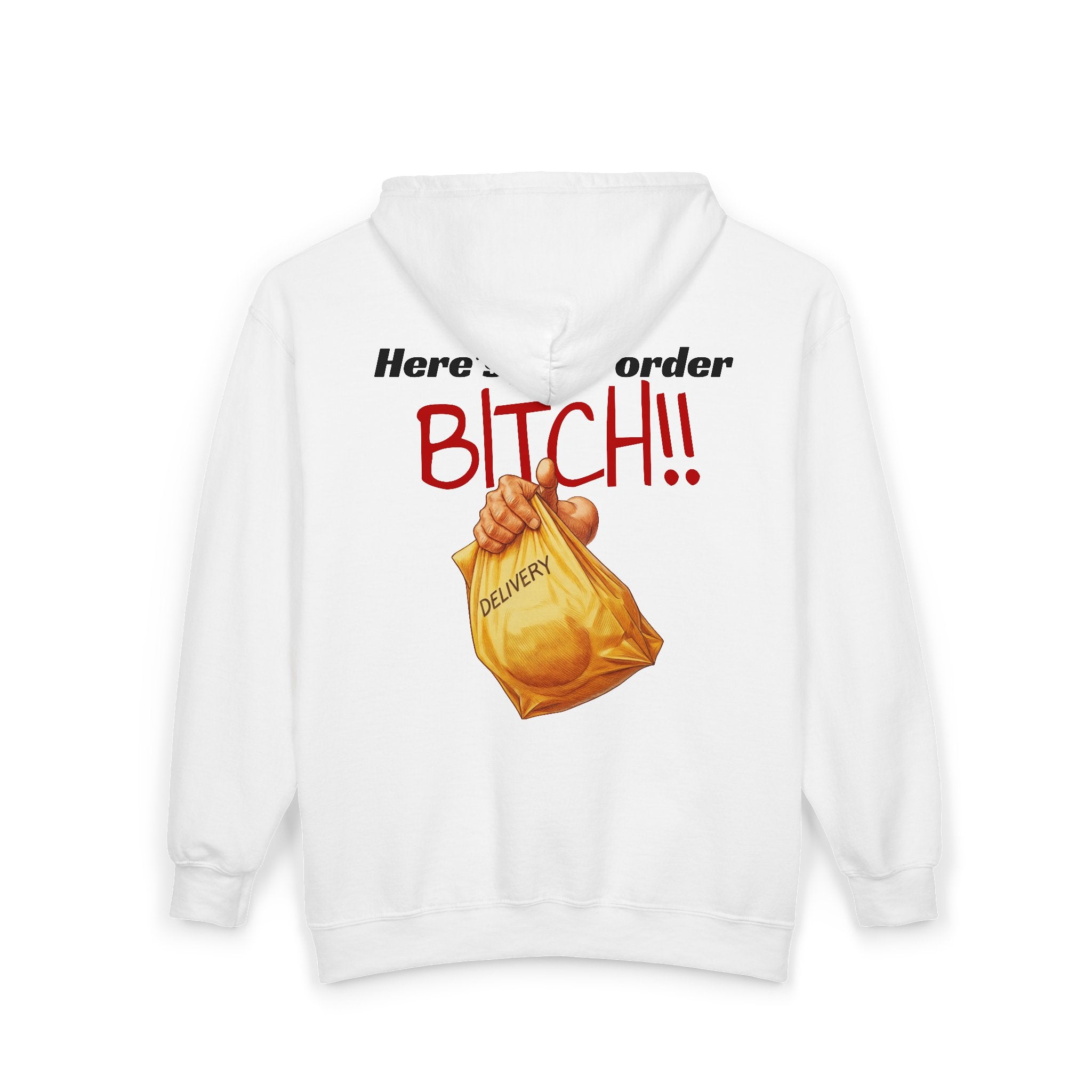 Here's your delivery (Novelty) - Zip hoodie