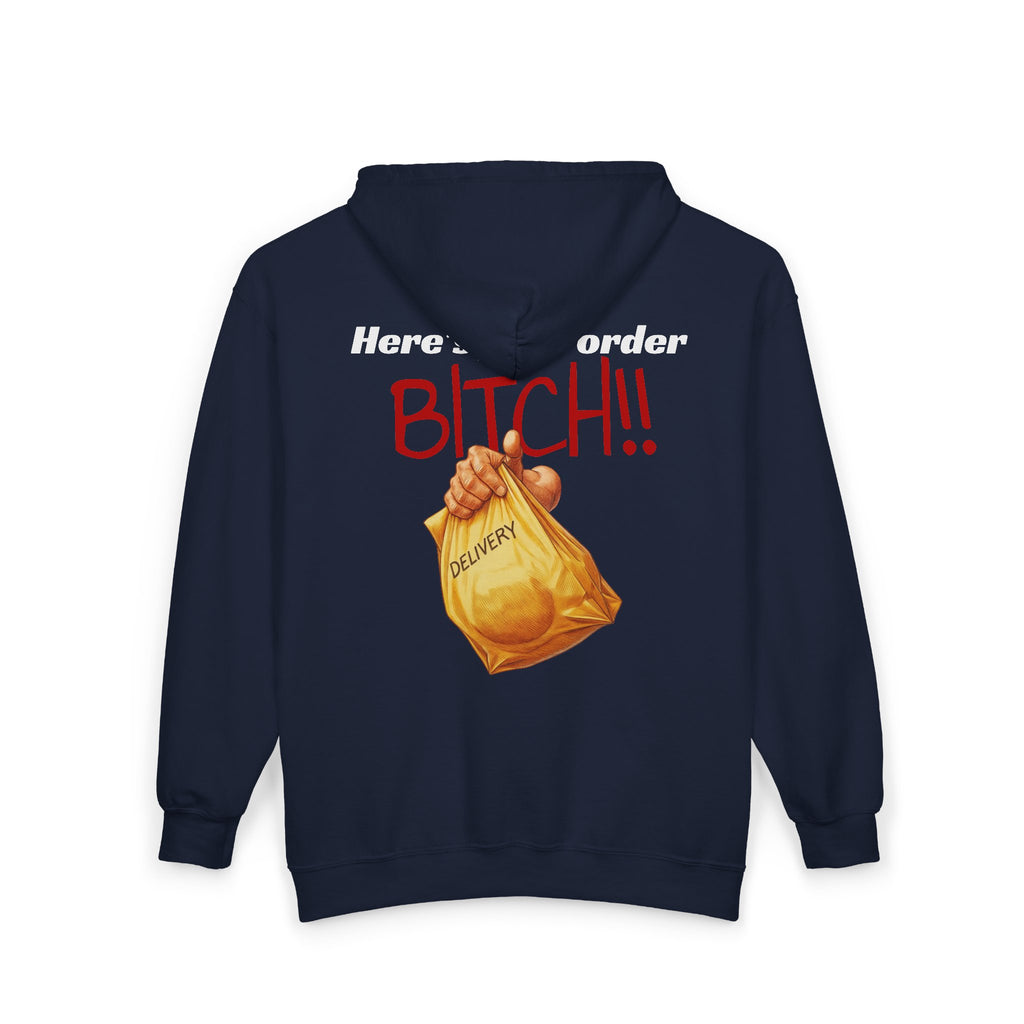 Here's your delivery (Novelty) - Zip hoodie