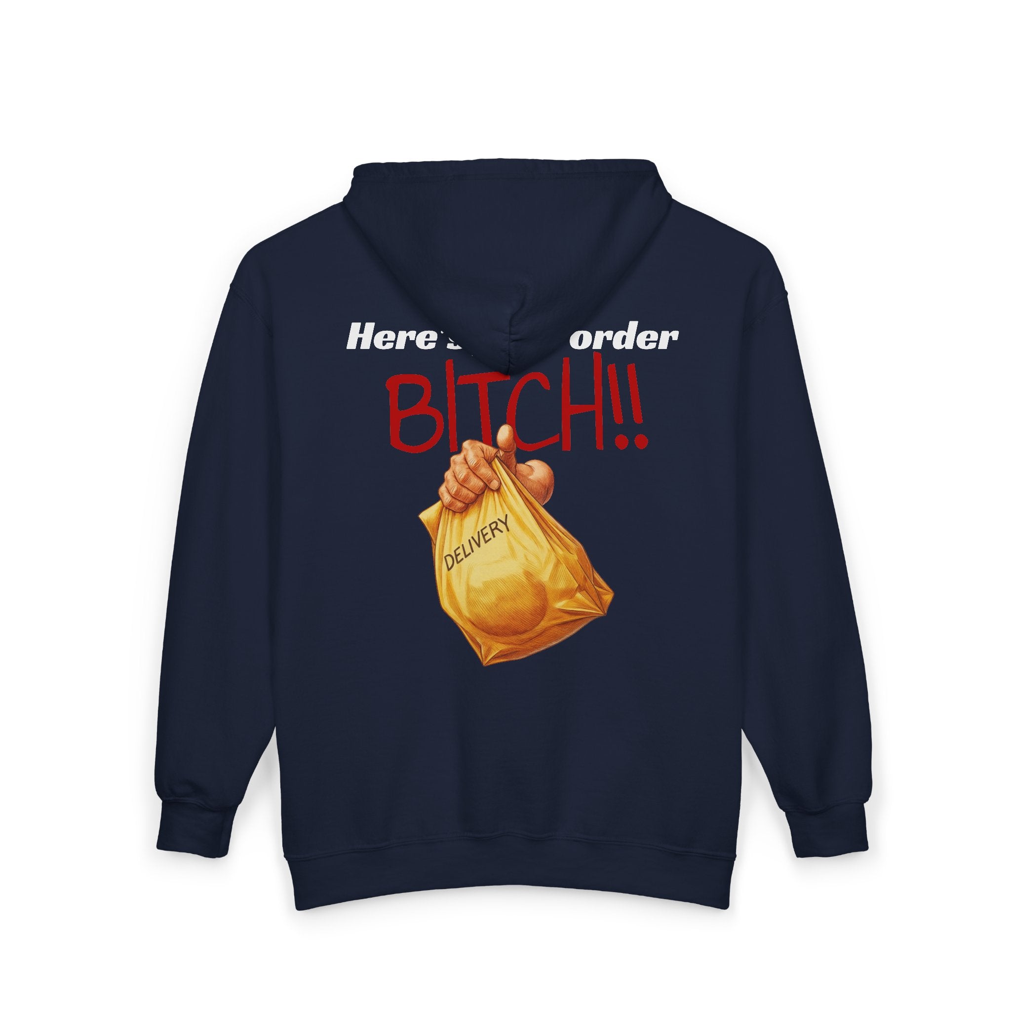 Here's your delivery (Novelty) - Zip hoodie