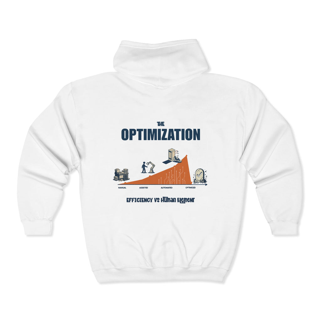 AI vs Humans - AI Idiots - Zip hoodie