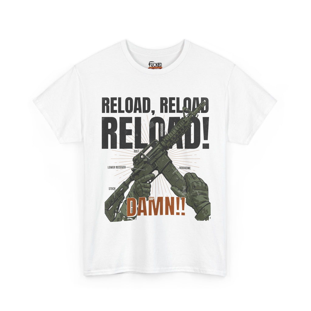 The "Reload Panic" T-Shirt | Funny FPS Gaming Tee - FVGF