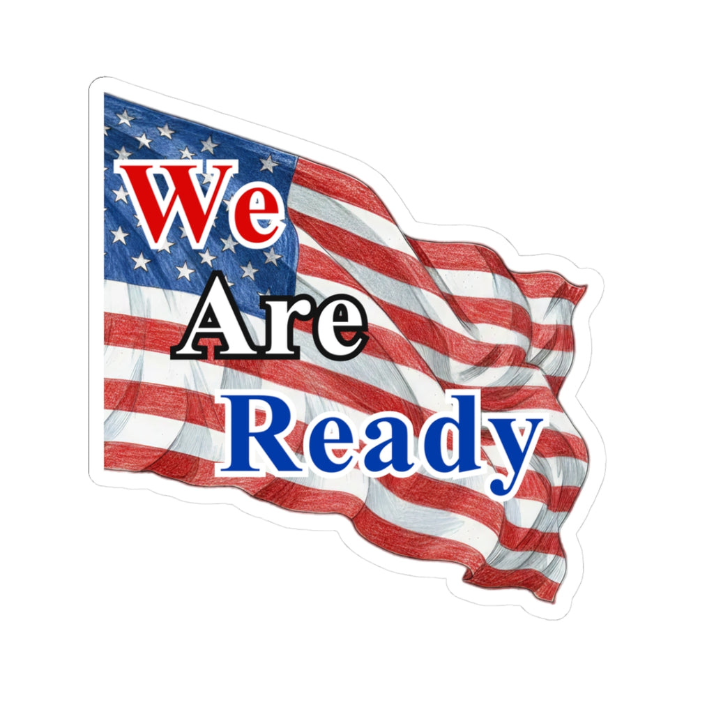 We Are Ready USA - Sticker