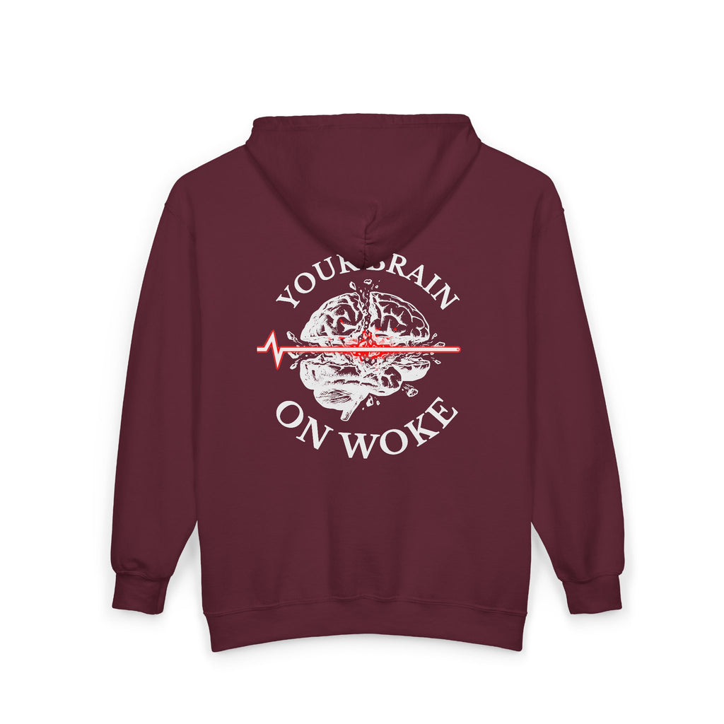 Your Brain on Woke - Zip Hoodie