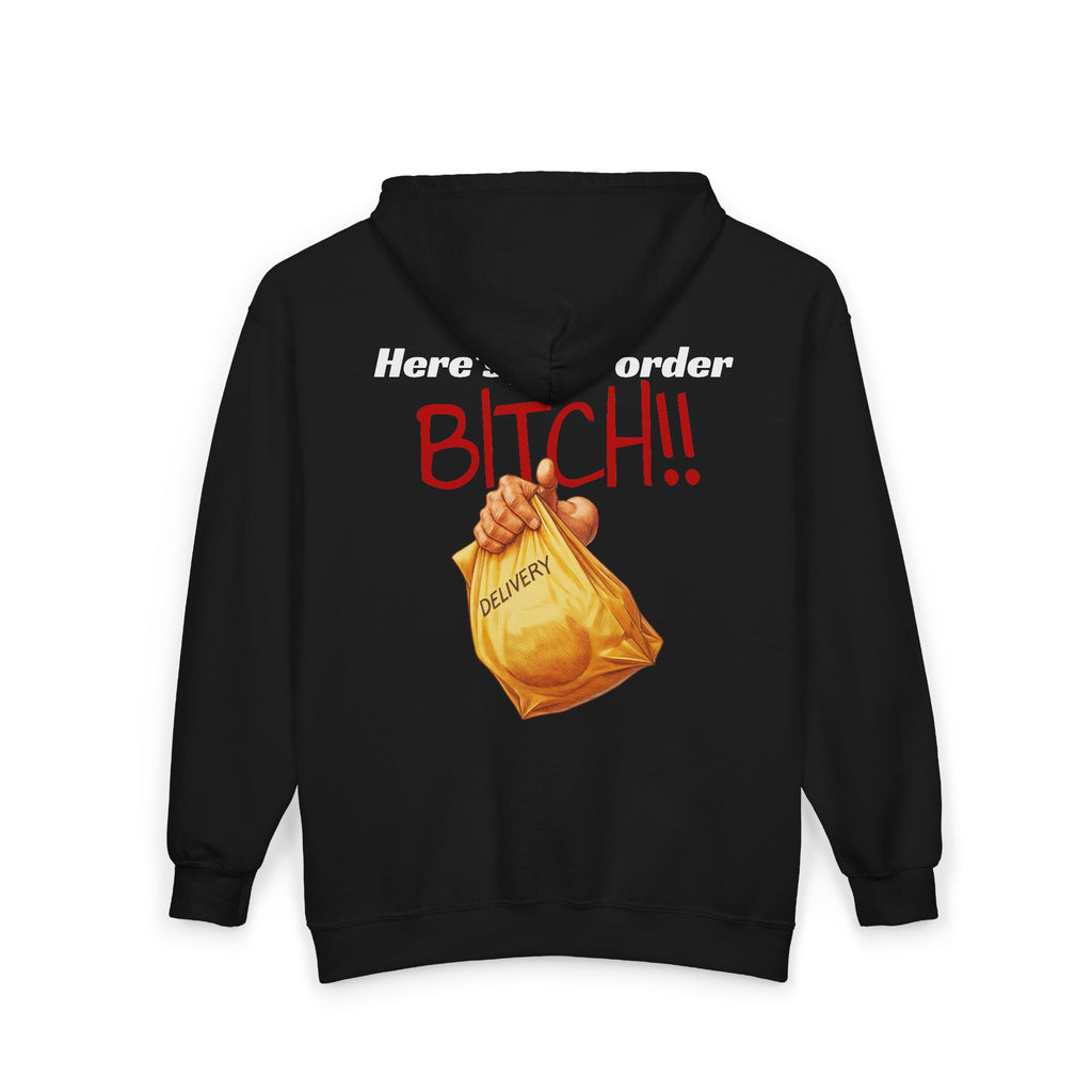 Here's your delivery (Novelty) - Zip hoodie