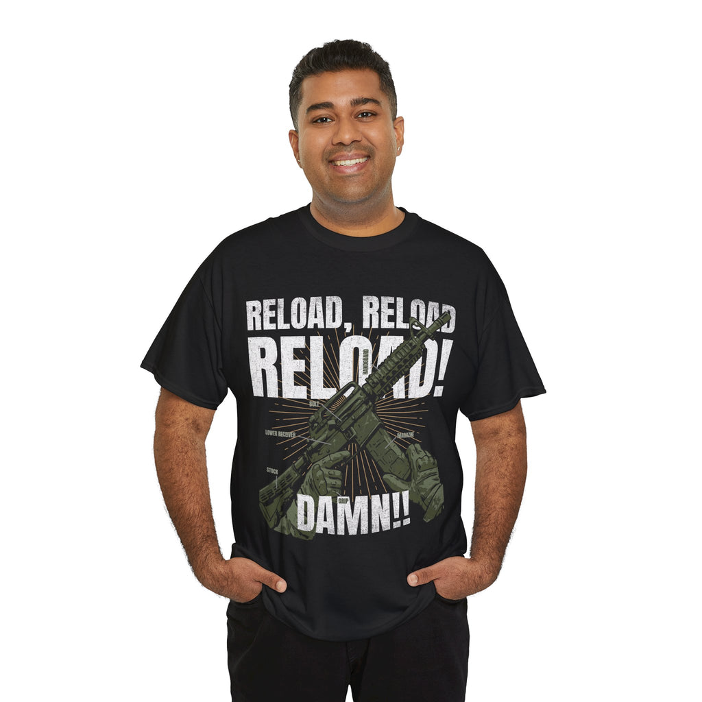 The "Reload Panic" T-Shirt | Funny FPS Gaming Tee - FVGF