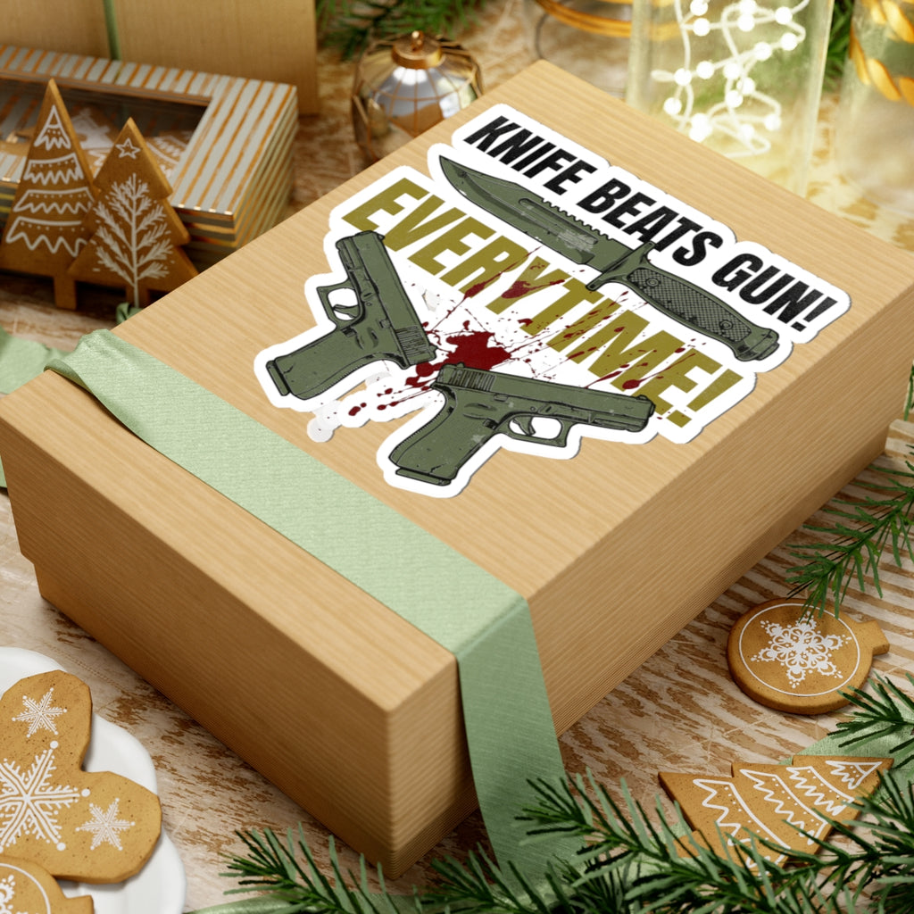 The "Panic Knife" Logic Sticker | Funny FPS Gaming Meme - FVGF