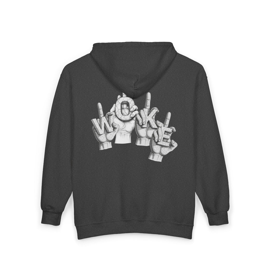 F*ck Woke (Novelty) - Zip hoodie