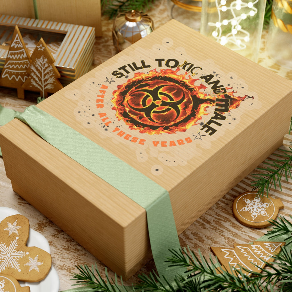 Still Toxic and Male (Fire Symbol) - Sticker